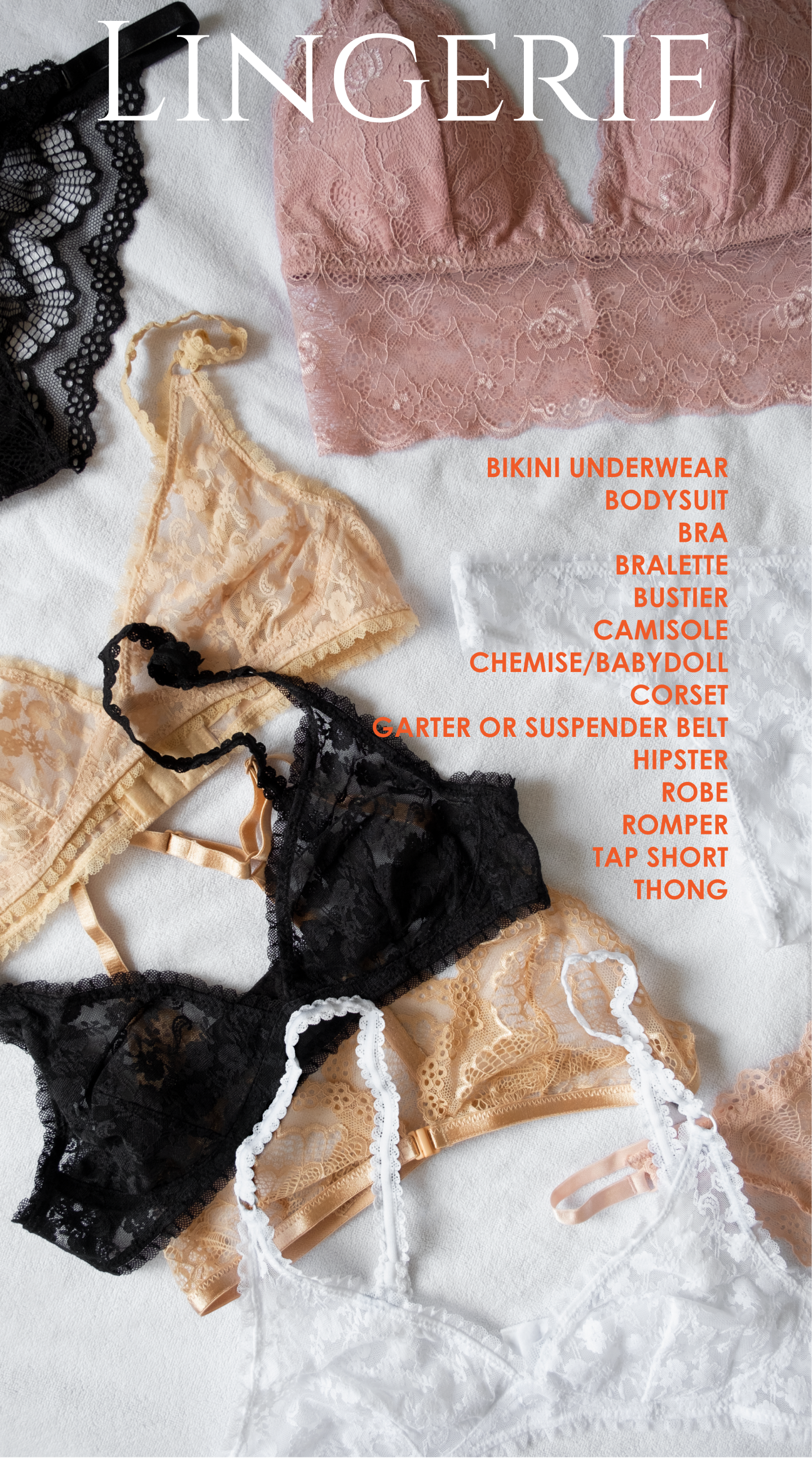 Lingerie page content section image