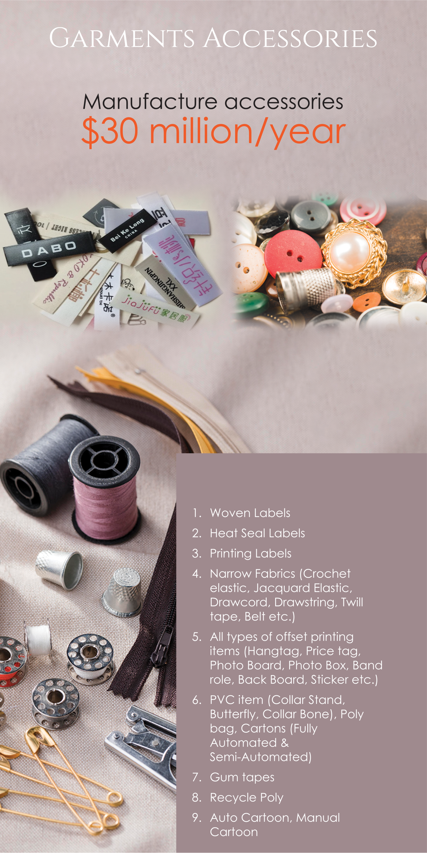 Garments Accessories